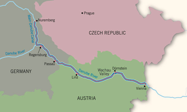 European Holiday Markets Map